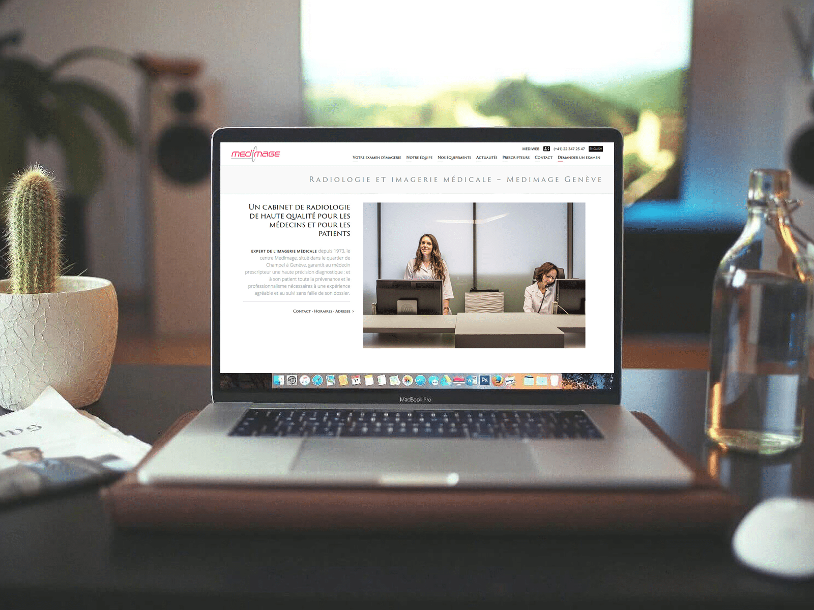 Refonte fonctionnelle du site et optimisations SEO du site Medimage