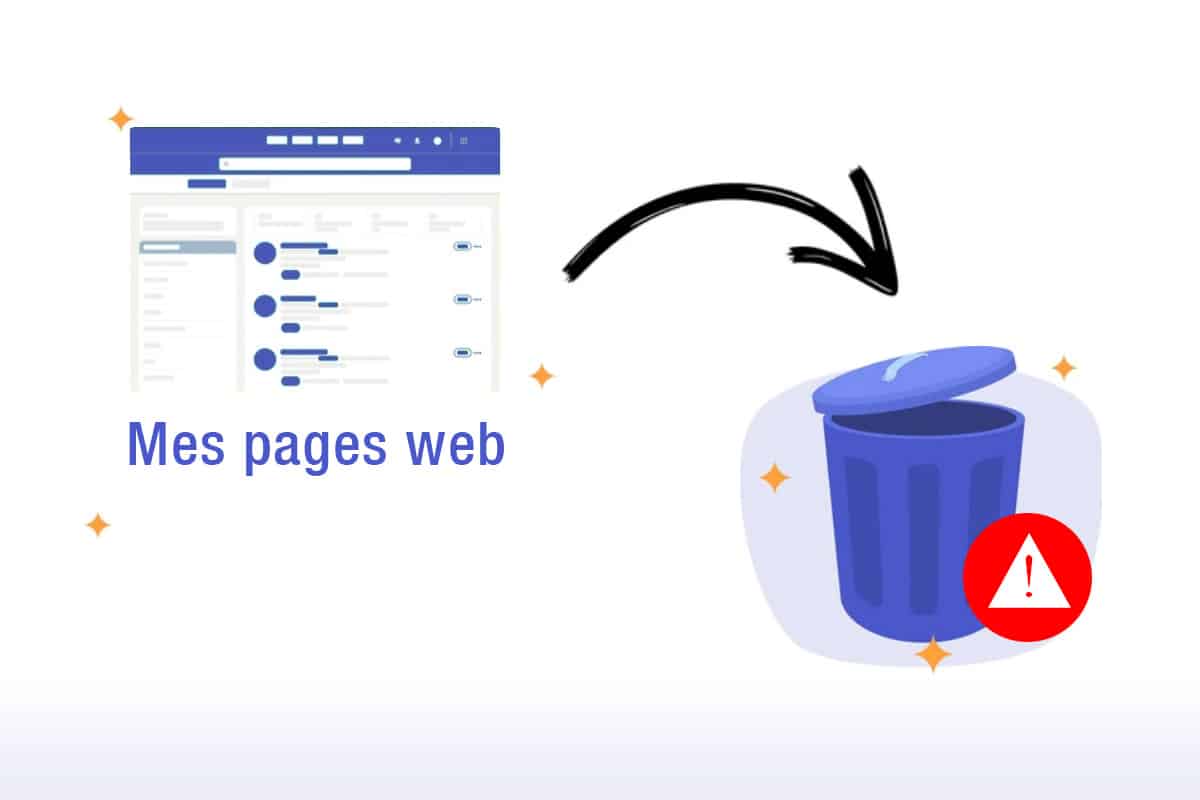 Découvrez les dangers et les risques de supprimer des pages de votre site web