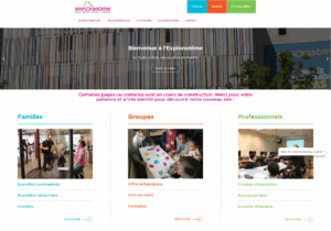 Site Web Exploradome